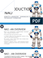 Nao Presentation - Robotics Lab, KCT