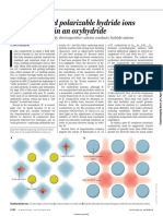 Yamaguchi HyYamaguchi Hydrides in Oxyperovskitedrides in Oxyperovskite Science 2016,351,1263