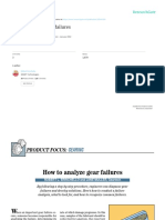 How To Analyze Gear Failures: Journal of Failure Analysis and Prevention January 2002