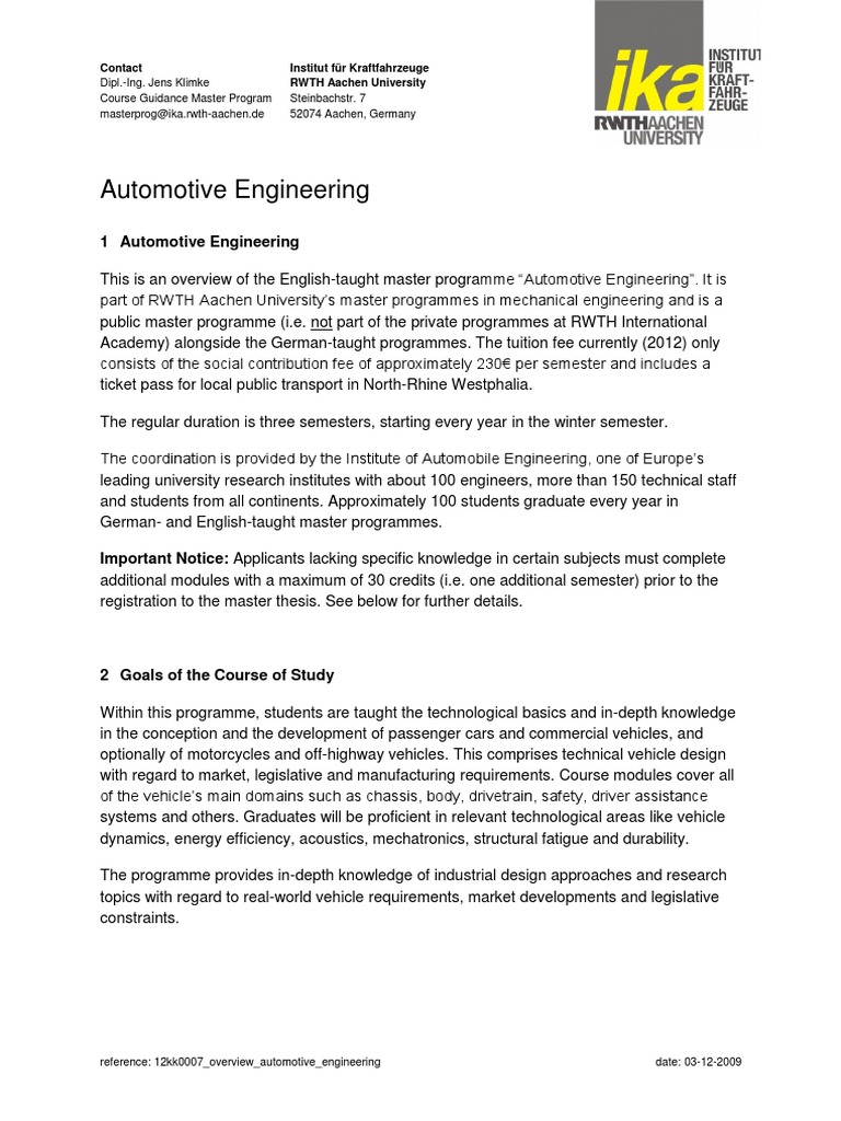 automotive master thesis pdf