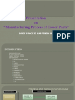 Manufacturing Process of Tower Parts