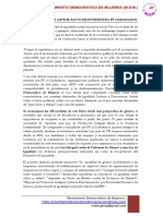 Comunicado MDM Pacto de Investidura PP-Ciudadanos
