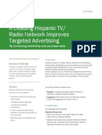 CS Impetus 2015 a Leading Hispanic TV Radio Network Improves Targeted Advertising