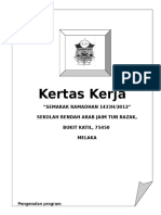 Kertas Kerja 2012