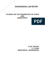 Properties of Fuels and Lubricants