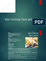 Ikan Gulung Saus Jamur