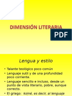 7. Dimensión Literaria Tradición Narrativa