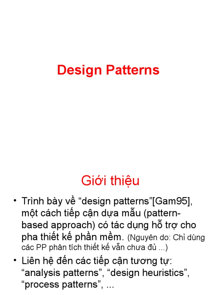Design Patterns Programming | PDF