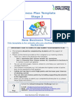 S2 New Business Plan Template