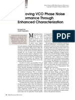 Improving VCO Phase Noise Performance Through Enhanced Characterization