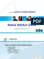 01 Introduction To Nokia NetAct PDF
