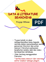 Data & Literature Searching