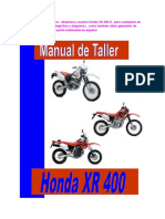 Honda XR 400 Manual de Taller