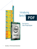 Intel Sandy Bridge Architecture PDF