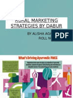 Rural Marketing Strategies by Dabur