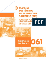 Manual Del Técnico en Transporte Sanitario (TTS).061. TEST