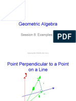 Geometric Algebra: Session 8: Examples 2
