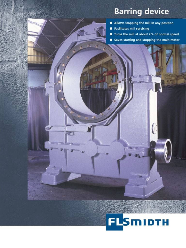 FL Smidth PDF | Download Free PDF | Gear | Transmission (Mechanics)