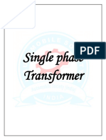 Single Phase Transformer