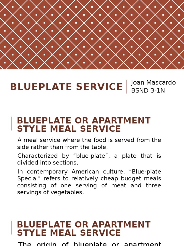 Blueplate Service Tableware Home
