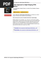 a new approach to sight singing pdf download