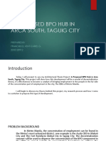 Proposed BPO Hub in Arca South, Taguig