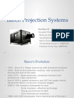 Barco Case - Section B - Group 4