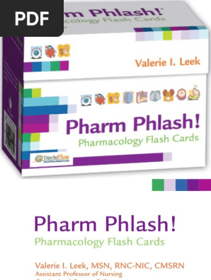 DAVIS-pharmacology Flash Cards