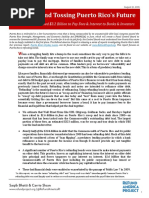 Scooping and Tossing Puerto Rico's Future