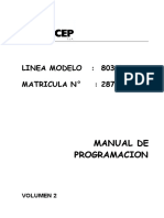 Ciclos elementales de funcionamiento CNC