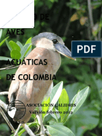 Listado Aves Acuáticas de Colombia