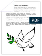 Acuerdos de Paz en Guatemala