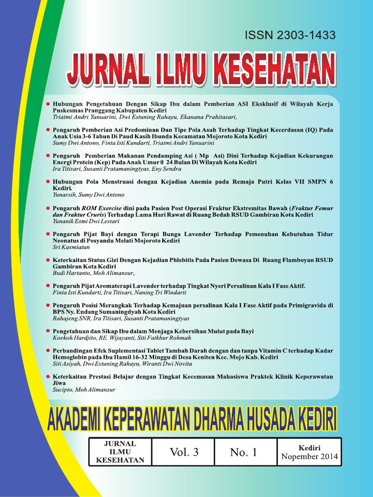 Jurnal Ilmu Kesehatan Vol 3 No 1 | PDF