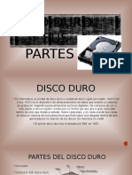 Disco Duro y Sus Partes