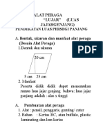 Alat Peraga Jajar Genjang