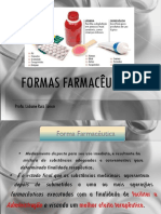 Farmacotécnica I - Aula 2 - Formas Farmacêuticas
