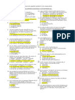 Repaso de Español Final Grado 6 Con Respuestas