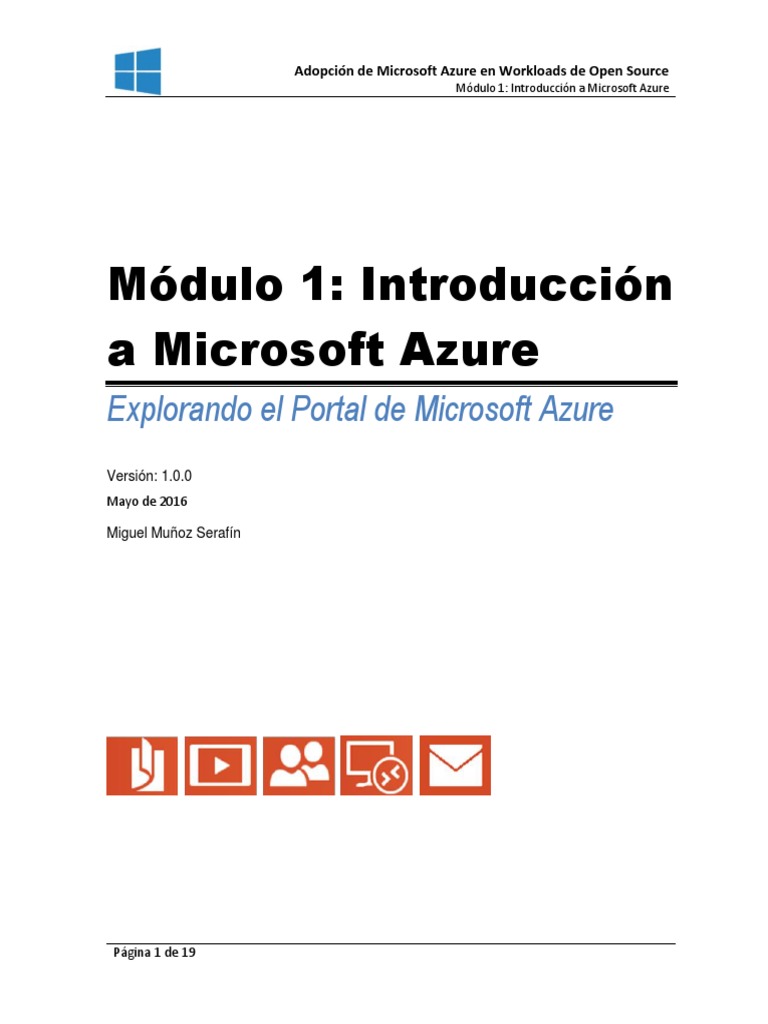 Introducción a Microsoft Azure en Open Source | PDF | Microsoft | Point ...