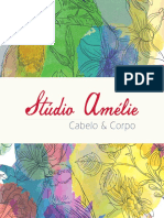 Cartão de Visita Studio Amélie Belo Horizonte