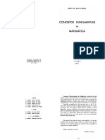 Conceitos Fundamentais da Matemática