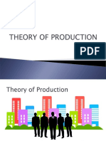MICROECONOMICS ECONONE :Theory of Production