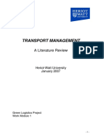 HeriotWatt TransportManagement PDF