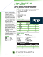 316 316L 317L Spec Sheet