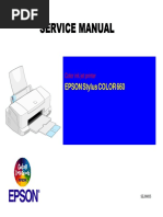 Epson Stylus Color 660 Service Manual