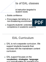 2016-2017 Website Eal Classes Info