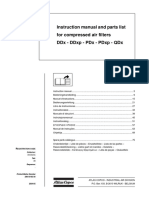 DDX-DDXP-PDX-PDXP-QDX Instruction Book & Part List