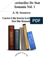 A. M. Stoenescu - Istoria Loviturilor de Stat Din Romania Vol. 1