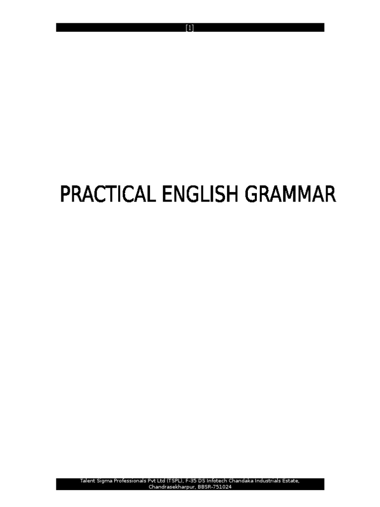 Banking English Book PDF Grammatical Number Verb image