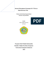 Proposal Skripsi Sistem Manajemen Keuangan