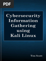 Download Cybersecurity Information Gathering Using Kali Linux by WanderJunior SN322651439 doc pdf